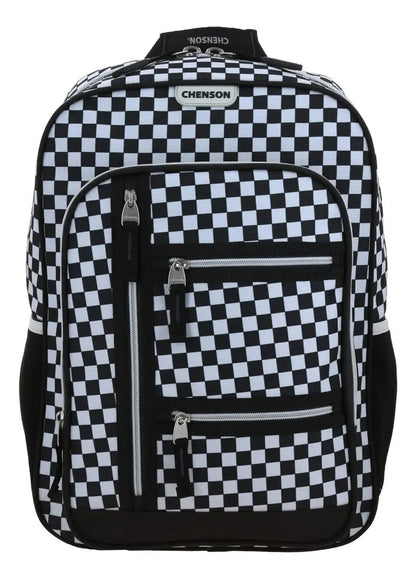 Mochila Lonchera Tart Cuadros Porta Tablet Primaria Chenson