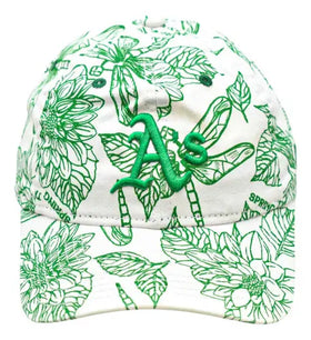 Gorra Oakland Athletics Mlb 9twenty Women Ajustable Verde Talla Unica Bordado New Era