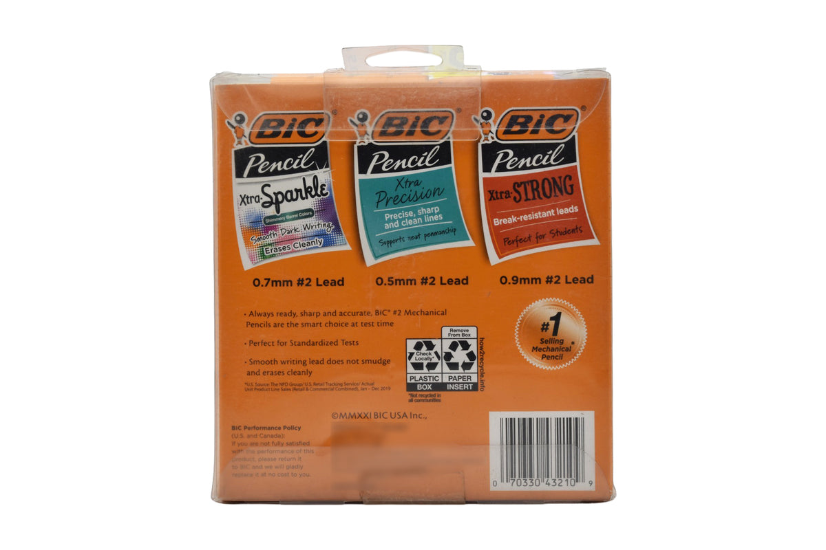 Portaminas Mecanico 0.5mm/0.7mm/0.9mm Variety X60 Bic