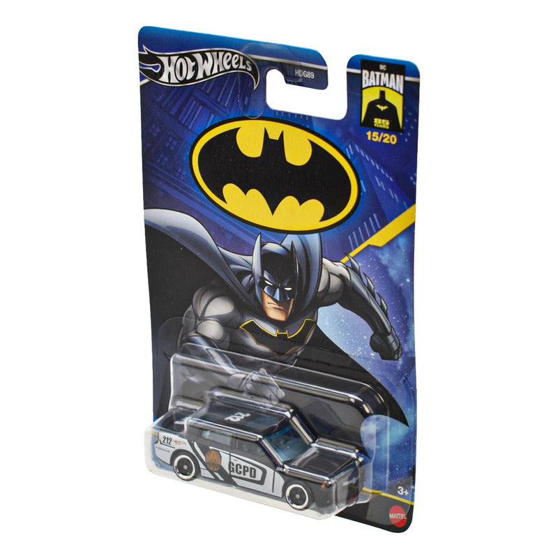 Hot Wheels Batman Hdg89 Pack 5 Vehiculos #8 Mattel Multicolor