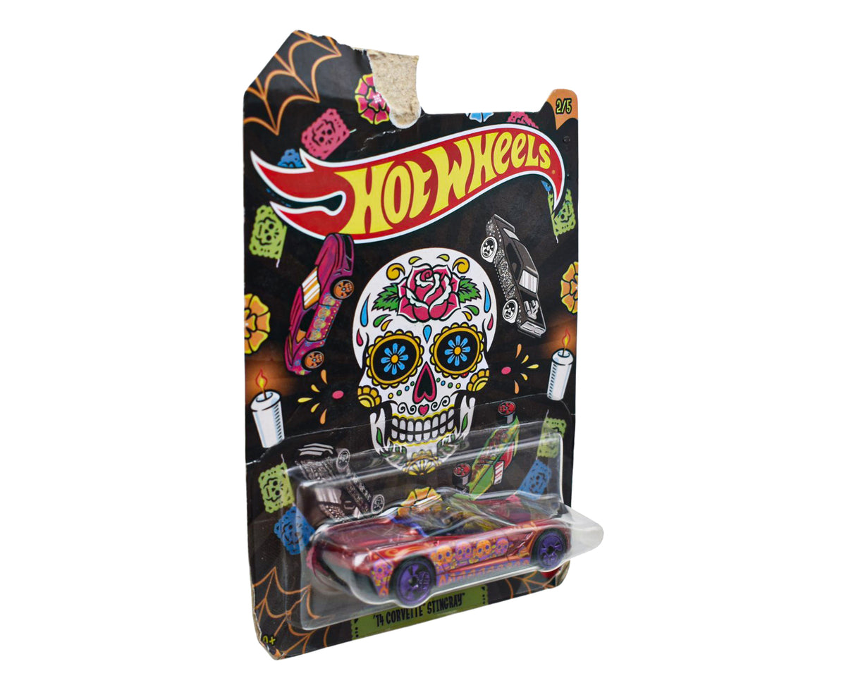 Hot Wheels Dia Muertos 14 Corvette Stingray 1:64 Mattel Cf