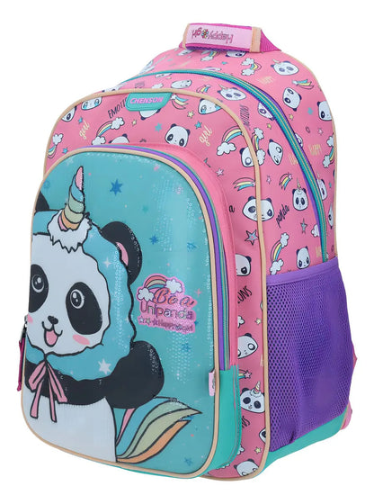Mochila Happy Girl Be A Unipanda Relieve 3d Primaria Chenson