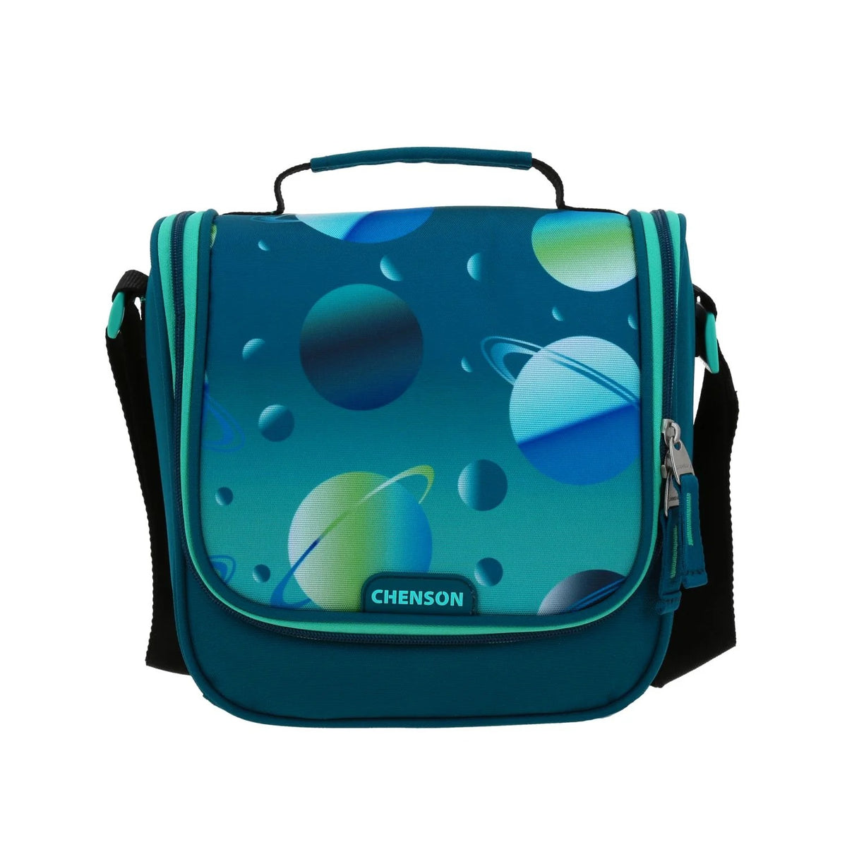 Mochila Lonchera Y Lapicera Anter Planetas Primaria Chenson