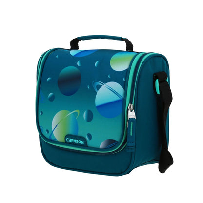 Mochila Lonchera Y Lapicera Anter Planetas Primaria Chenson