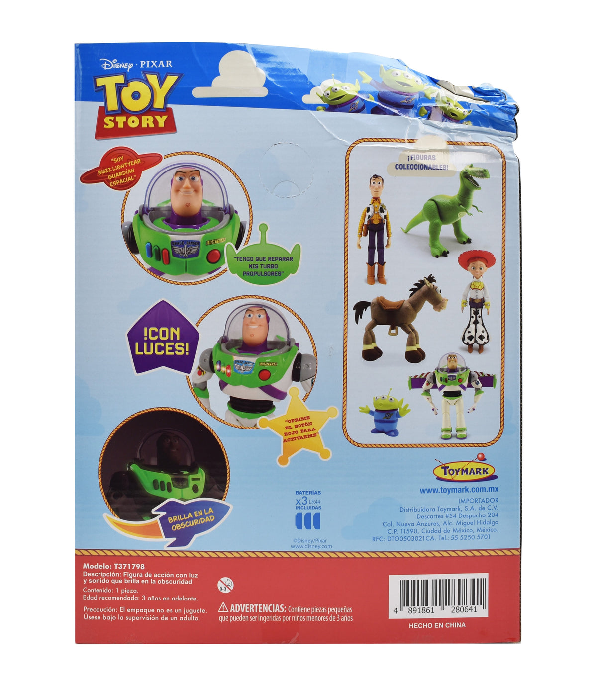 Disney Toy Story Buzz Lightyear Sonidos Y Luces Toymark Cf