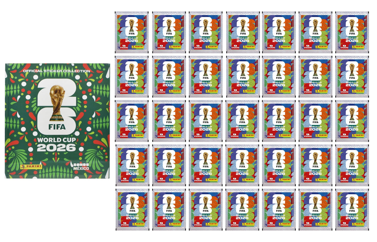 Copa Mundial Fifa 2026 Pack 35 Sobres Y Album Duro Panini