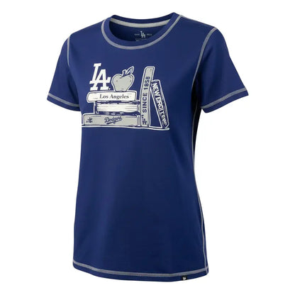 Playera Los Angeles Dodgers Color Azul MLB Para Dama Talla G New Era