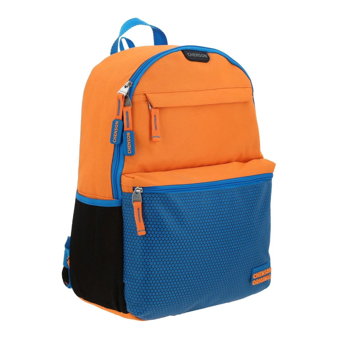 Mochila Lonchera Lapicera Chuasen Naranja Primaria Chenson