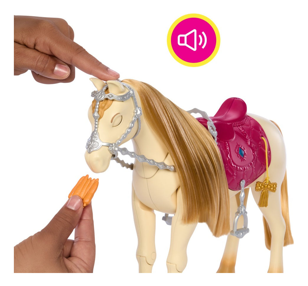 Barbie Detective La Gran Carrera De Caballos Set De Juego Caballo Tornado Con Accesorios Y Sonido Para Niñas De 3 Años En Adelante