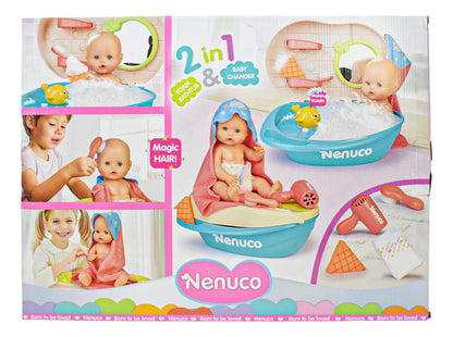 Nenuco Foam Bath 2 En 1 Muñeca 35cm Famosa Cf