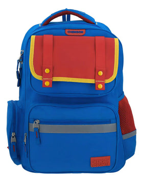 Mochila Strong Con Porta Laptop Lisa Azul Primaria Chenson