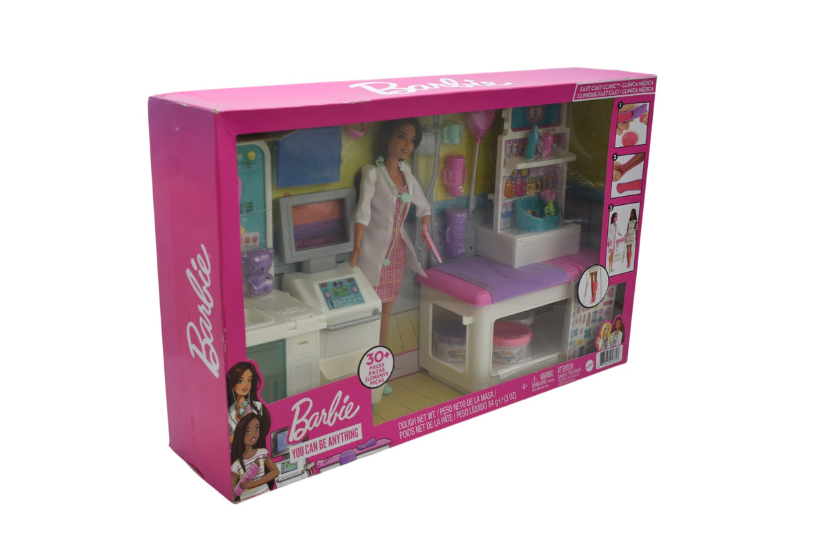 Barbie Clinica Medica 30 Piezas Mattel Cf
