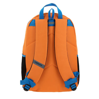 Mochila Lonchera Lapicera Chuasen Naranja Primaria Chenson
