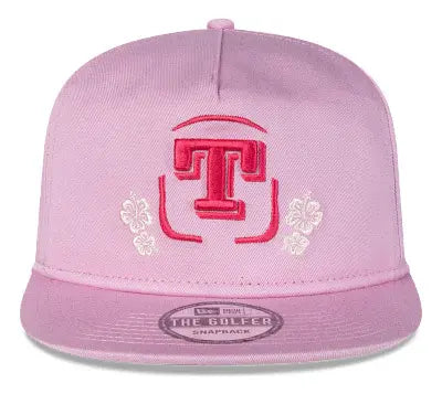 Gorra Olmecas De Tabasco Lmb The Golfer Snapback Rosa Unica Bordado New Era