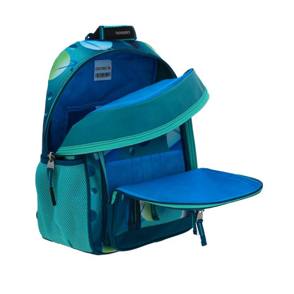 Mochila Planetas Con Porta Tablet Estampado Primaria Chenson
