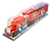 Disney Cars Set 6 Vehículos De Friccion Toymark Rayo Mcqueen/jackson/bubba/chase/ryan/mack Multicolor