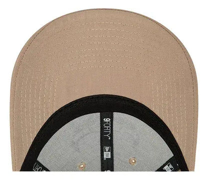 New Era Gorra Chicago Bulls NBA Repreve 9forty Strapback Marrón Claro Unitalla para Fans de Chicago Bulls Diseño Cómodo y Material Reciclado