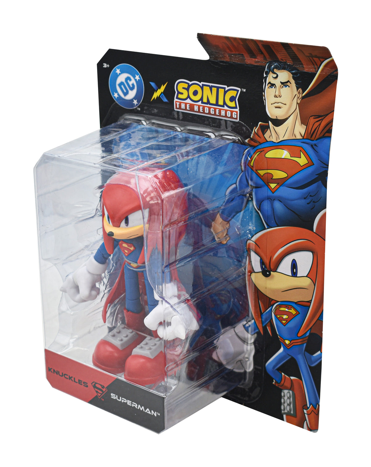 Sonic X Dc Knuckles Como Superman 12cm Jakks Pacific Cf