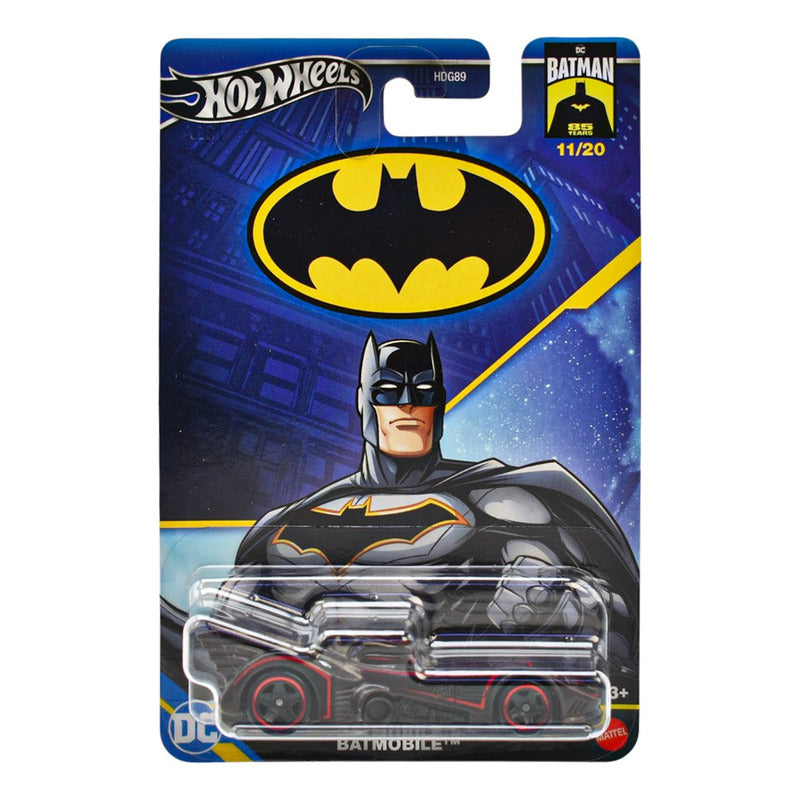 Hot Wheels Batman Hdg89 Pack 5 Vehiculos #8 Mattel Multicolor