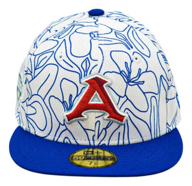 Gorra Acereros De Monclova 2024 Lmb 59fifty 7 1/8  Azul y blanco Talla M Bordado New Era