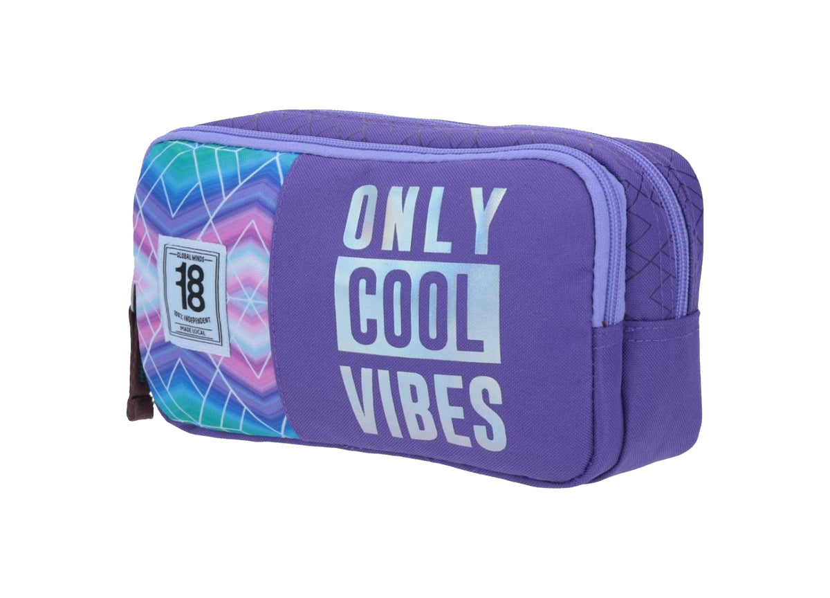 Lapicera Etern Only Cool 2 Cierres Estampado 1818 Chenson
