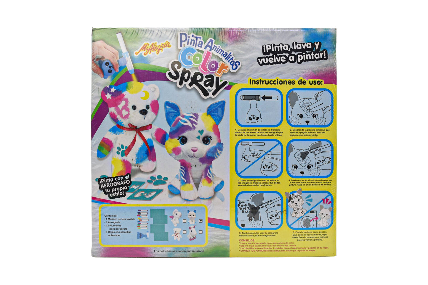 Pinta Animalitos Color Spray Gato Mi Alegria Cf