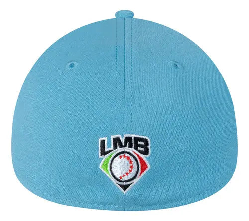 New Era Gorra Charros De Jalisco Alternativa Lmb 39thirty Talla M Azul Claro Bordado New Era Material Duradero y Estilo Distintivo