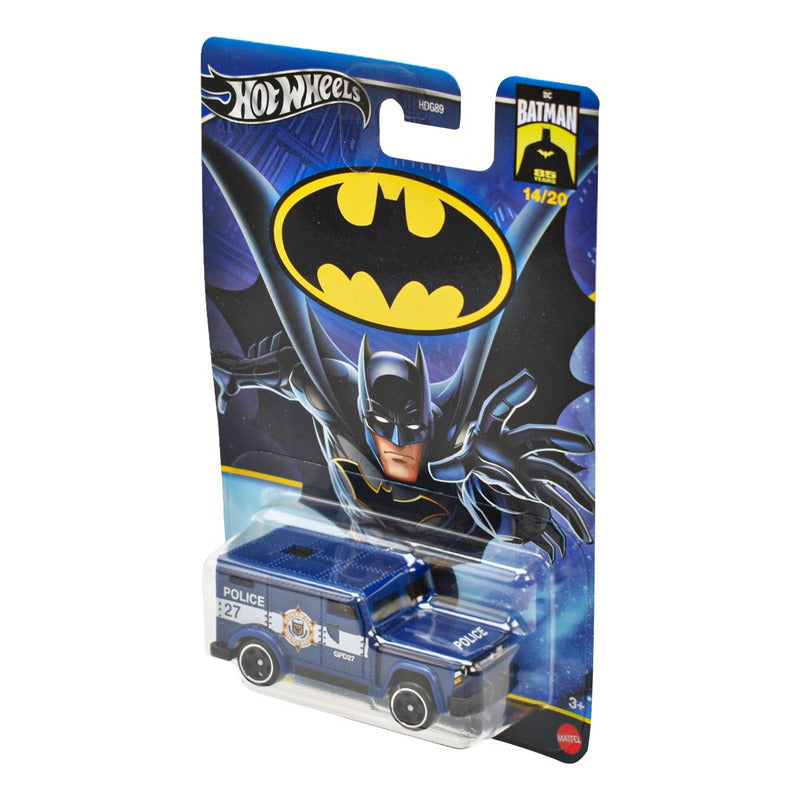Hot Wheels Batman Hdg89 Pack 5 Vehiculos #8 Mattel Multicolor