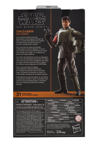 Star Wars The Mandalorian Din Djarin Morak Black Series Cf