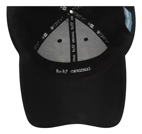 Gorra Bizarrap Bzrp 9forty Ajustable Negra New Era