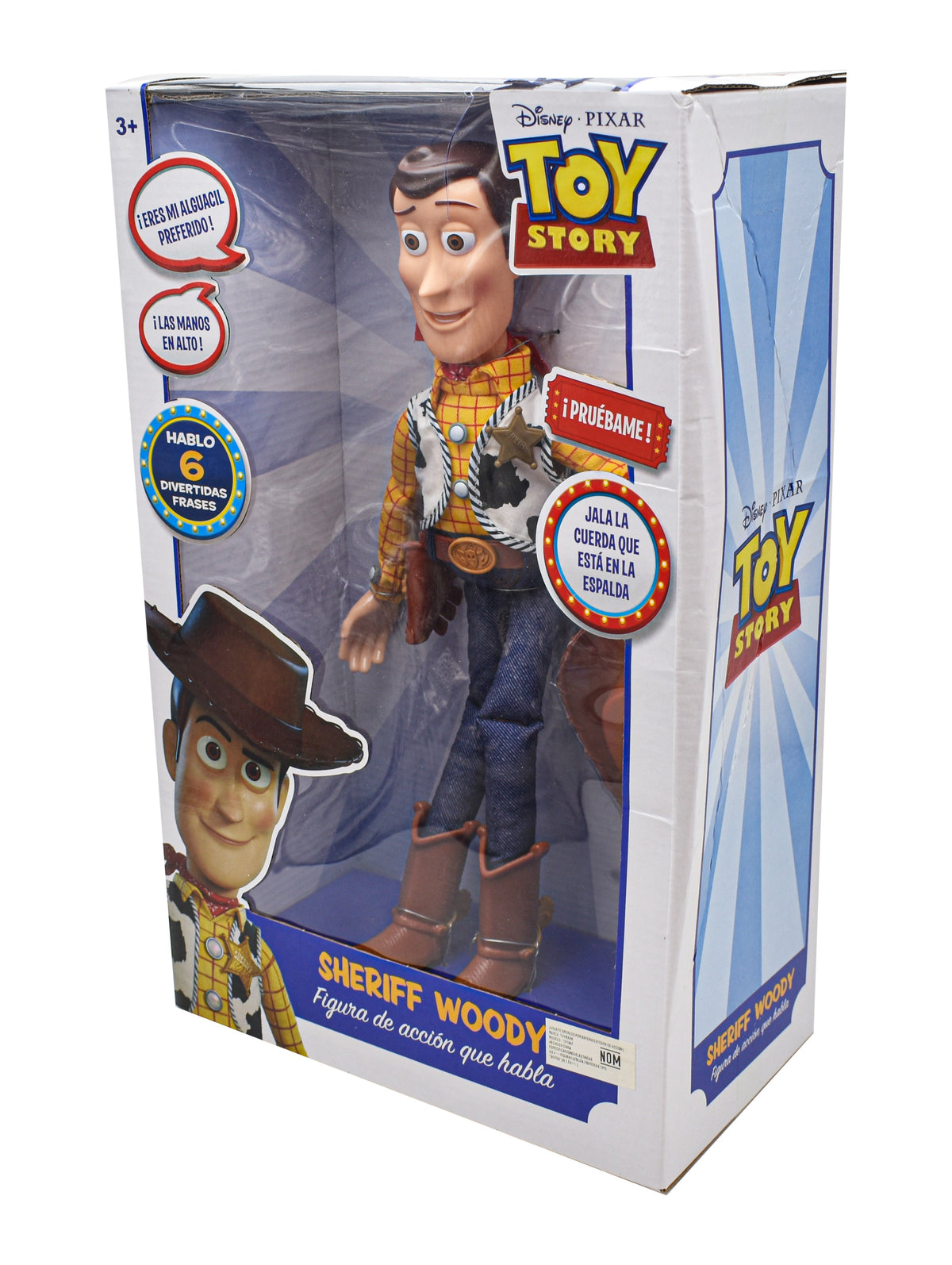 Disney Toy Story Sheriff Woody Figura Que Habla Toymark Cf
