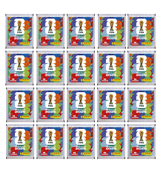 Copa Mundial Fifa 2026 Pack De 20 Sobres Panini