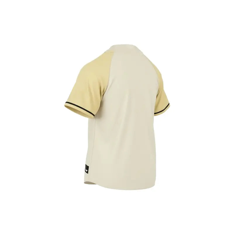 Playera Tecos de Béisbol para mujer en Color Crema con Detalles en Negro Talla M New Era