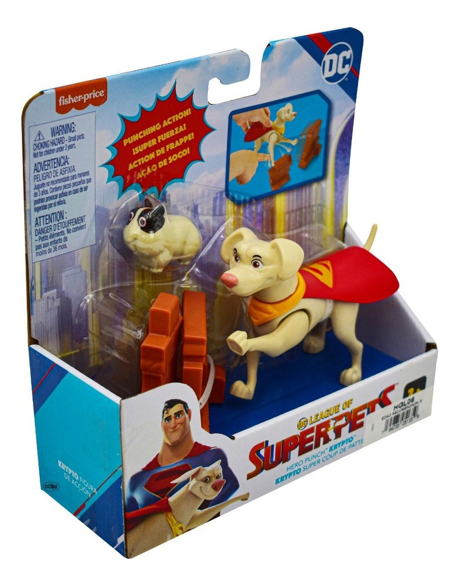 Dc League Of Super Pets Krypto Super Golpe Fisher Price