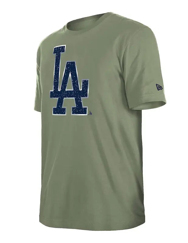 Playera Los Angeles Dodgers Color Verde MLB Para Hombre Talla G New Era