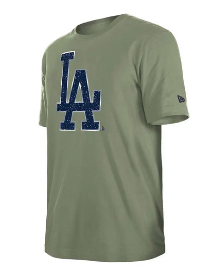 Playera Los Angeles Dodgers Color Verde MLB Para Hombre Talla G New Era