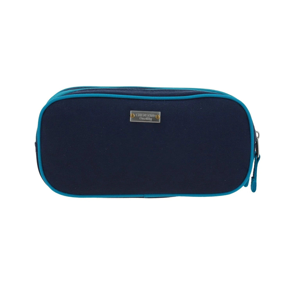 Lapicera Estuche Strong Lisa Azul 2 Cierres CO70737 Chenson