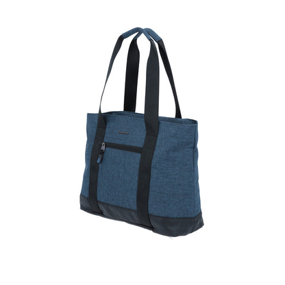 Bolso Para Dama Moos Con Porta Laptop Azul Ch63350-9 Chenson