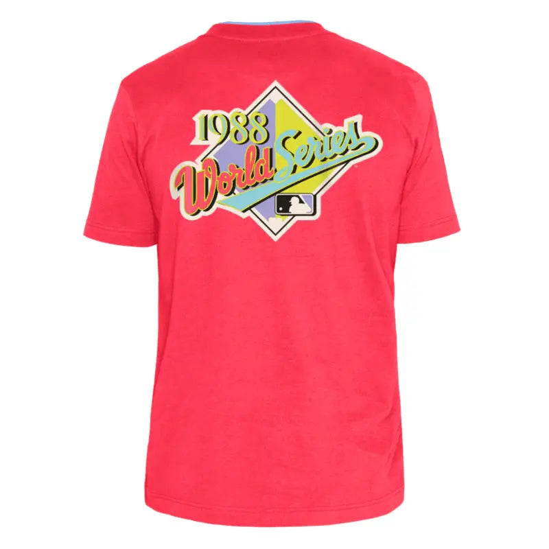 Playera Los Angeles Dodgers Color Rojo MLB Para Hombre Talla G New Era