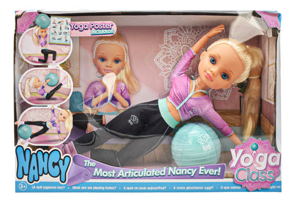 Nancy Yoga Class Con Pelota Y Poster Incluidos Famosa Da
