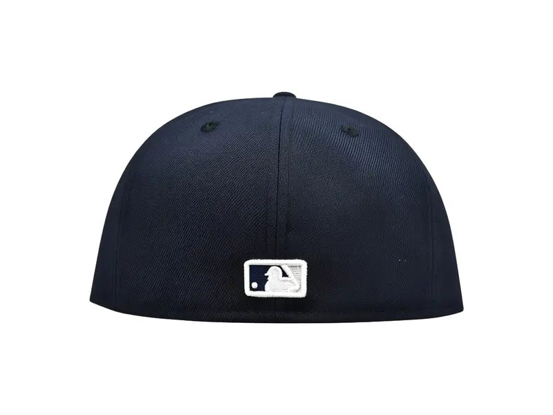 New Era Gorra New York Yankees MLB Azul Marino 6 3/4 59 Fifty Diseño Oficial Apto para Fans de MLB Gorra Deportiva Cómoda y Funcional