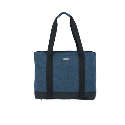Bolso Para Dama Moos Con Porta Laptop Azul Ch63350-9 Chenson