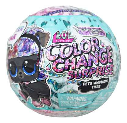 Lol Surprise Color Change Pets Glitter Pack 3 Esferas Mga
