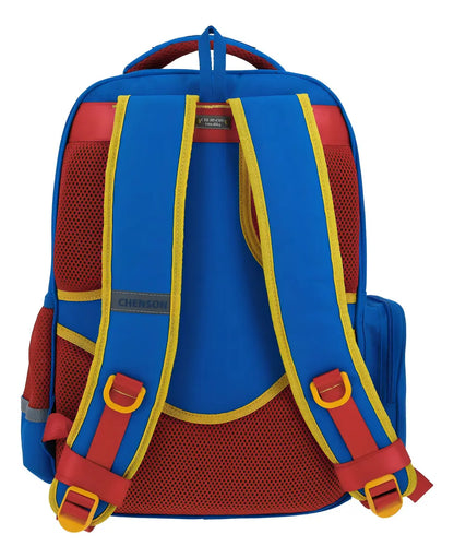 Mochila Strong Con Porta Laptop Lisa Azul Primaria Chenson