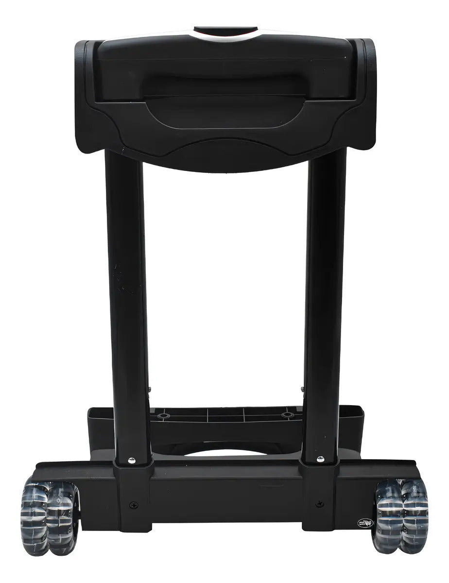 Carrito Escolar Negro Con Ruedas City Hunter 808-13 Altura Ajustable