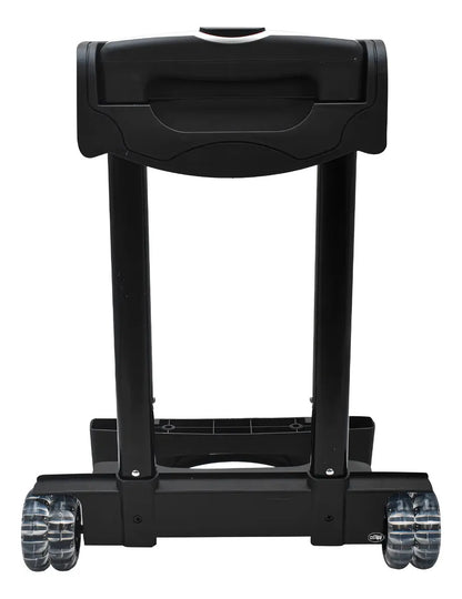 Carrito Escolar Negro Con Ruedas City Hunter 808-13 Altura Ajustable