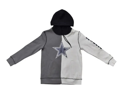 Sudadera Dallas Cowboys NFL Con Capucha Gris Con Blanco Talla M New Era