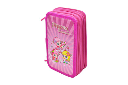 Mini Backpack Bolso Y Lapicera Pinypon Estampando Famosa