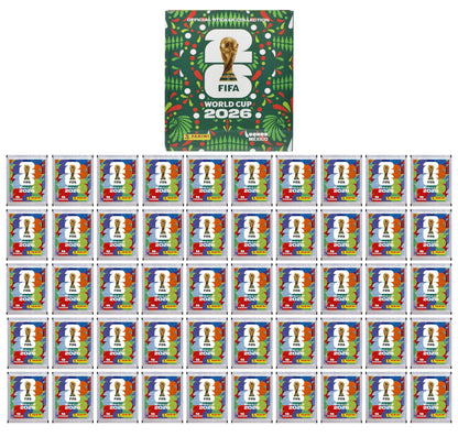 Copa Mundial Fifa 2026 Pack 50 Sobres Y Album Duro Panini