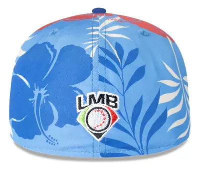 Gorra Acereros Monclova Lmb 59fifty 7 1/2  Azul G Tropical New Era